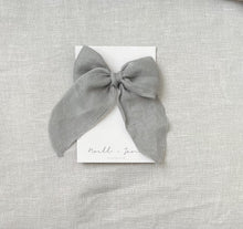 Sailor Bow - dusty blue