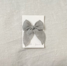 Sailor Bow - dusty blue