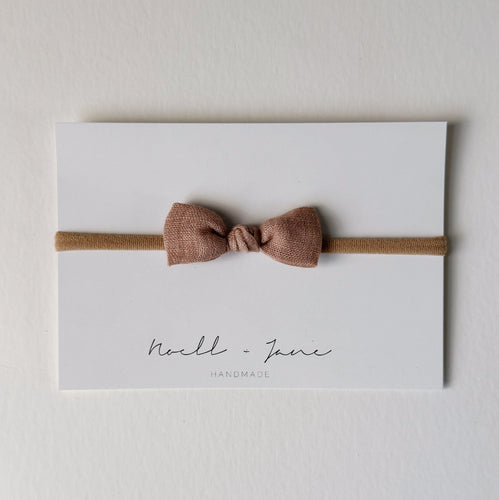 Knot Bow -  Dulce de leche