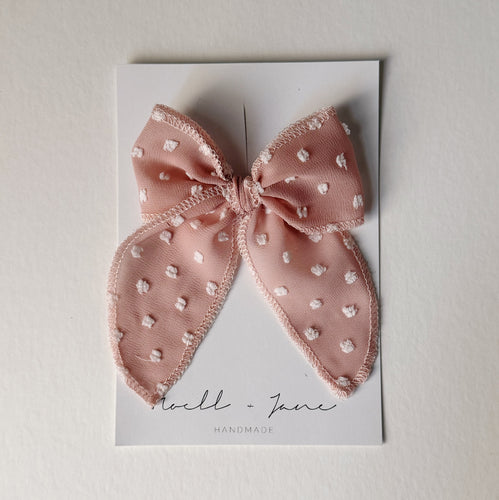 Sailor Bow - Peony Dot