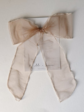 Sailor Bow - Latte