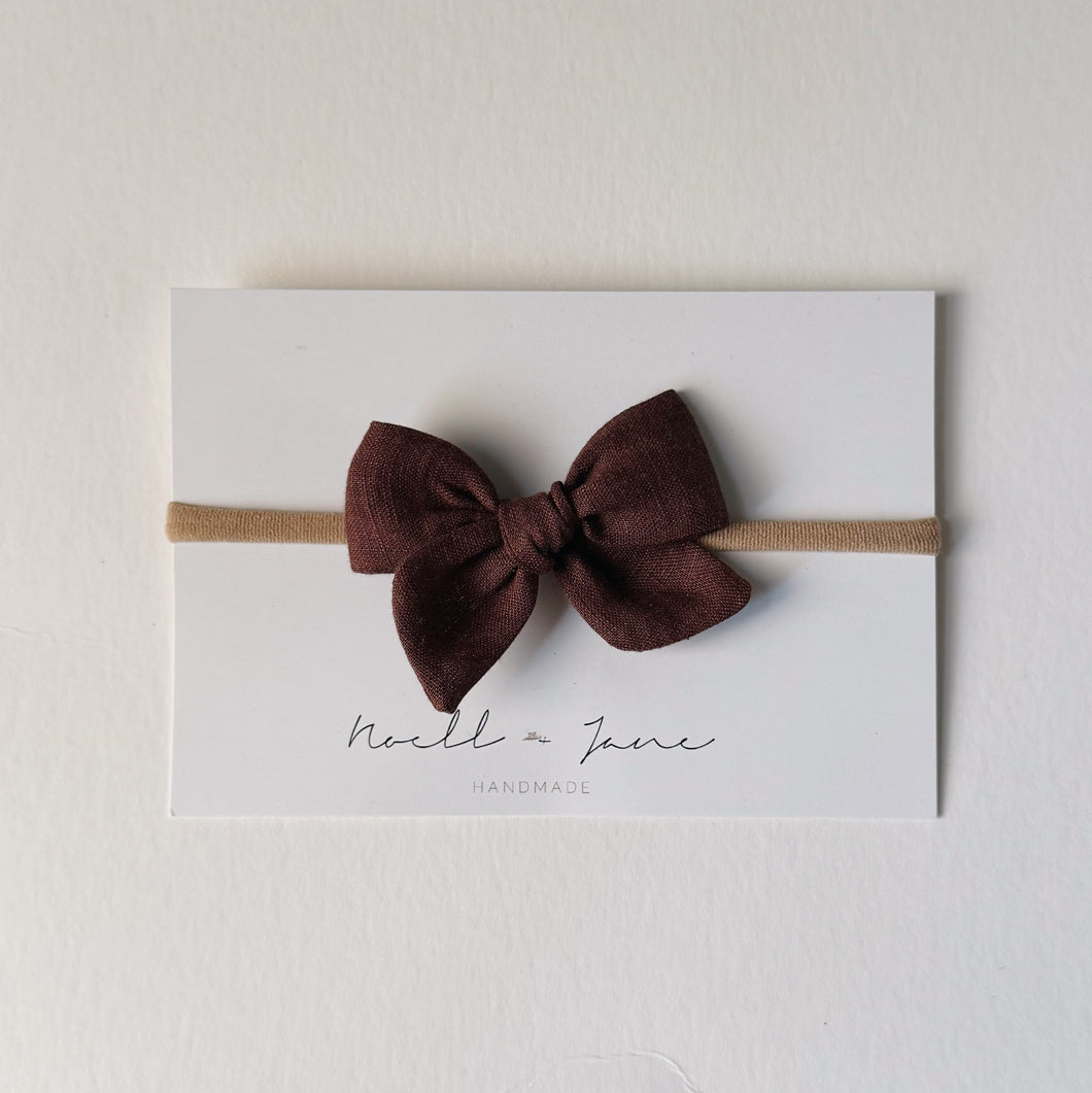 Small Pinwheel - Rosy Brown