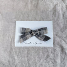 large schoolgirl -  blue check