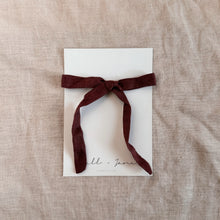 Thin ribbon - hickory brown