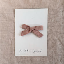 small schoolgirl - mauve dot