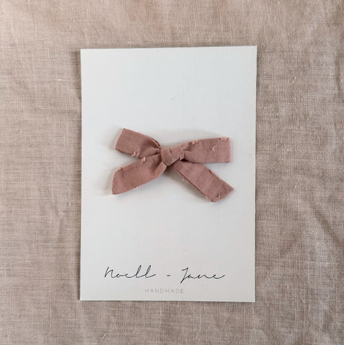 small schoolgirl - mauve dot