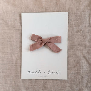 small schoolgirl - mauve dot