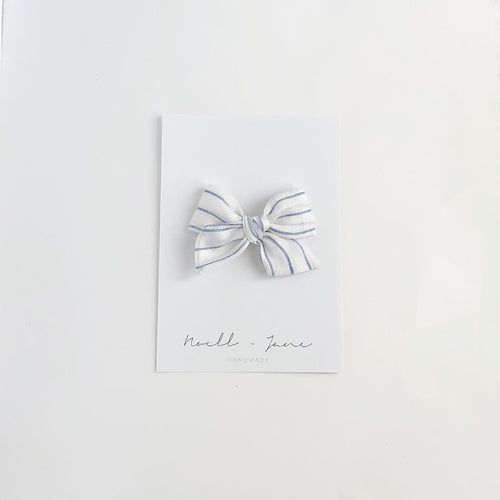 small pinwheel -  thin blue stripe