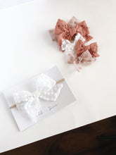 Small Pinwheel -  white dot