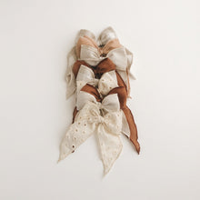 Sailor bow midi - cream eyelet