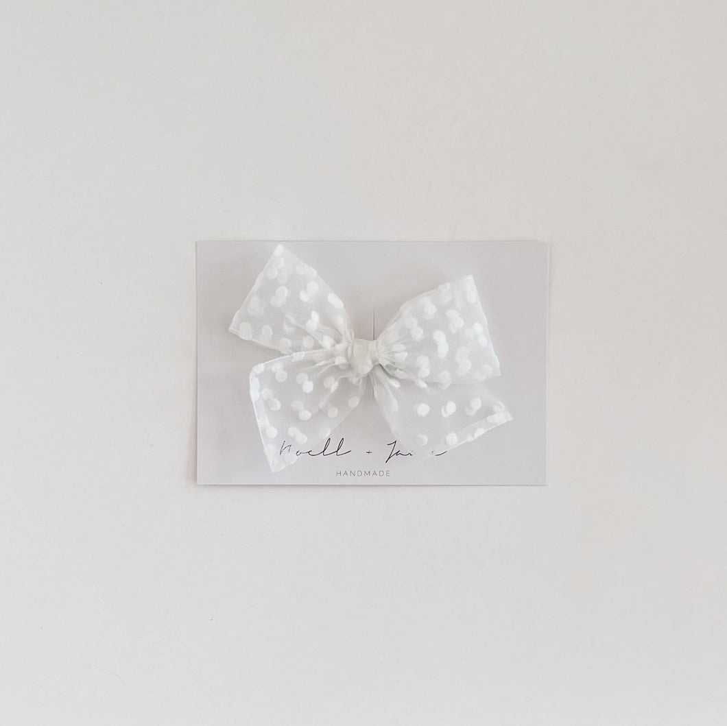 Large Pinwheel - white dot